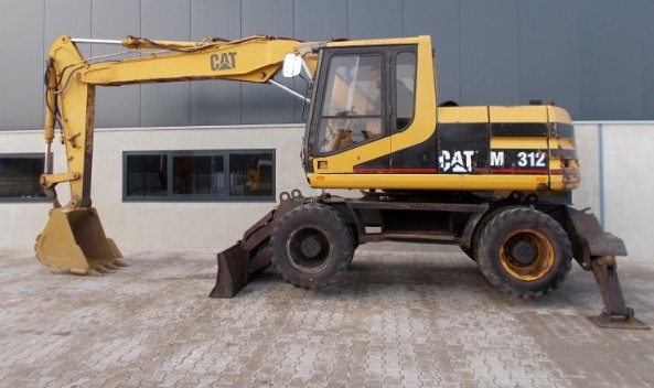 Caterpillar Wheel Excavator