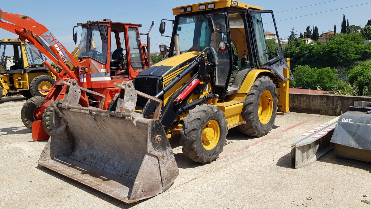 Caterpillar backhoe Loader